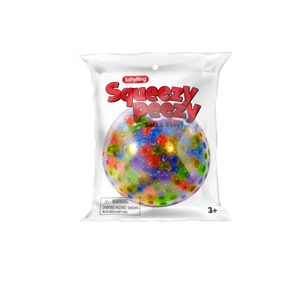 Schylling Squeezy Peezy Soft & Easy Ball -3 Pack - Picture 4 of 4